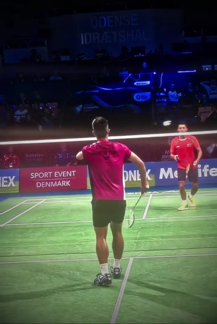 日本羽毛球队绝杀印尼羽毛球队，林丹三分雨点燃全场